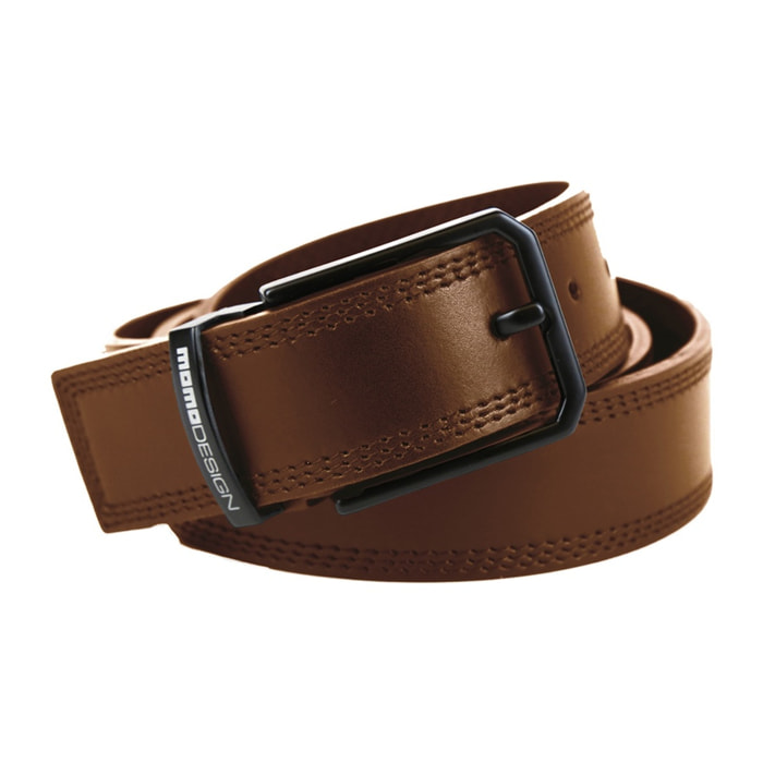 Cintura da uomo in vera pelle Made in Italy - Modello Erevan Plus