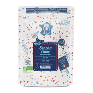 Thé vert Bio Sencha Chine - Infusettes 20x2g