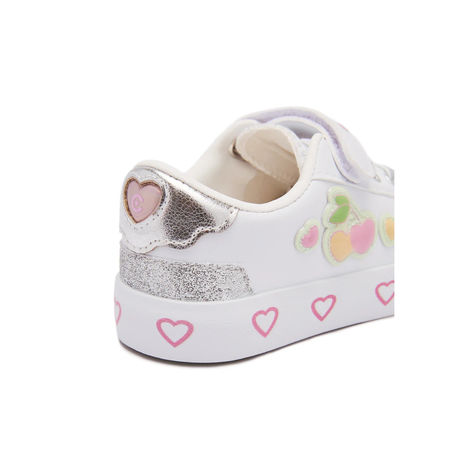 Zapatillas de Niña con Detalles de Corazón