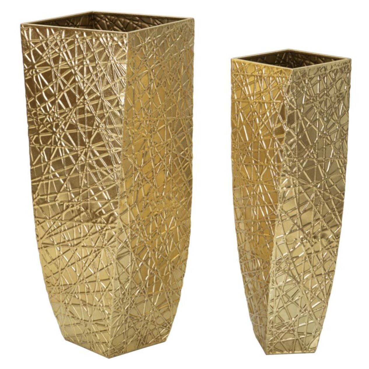 P/VASI SQUER COPPIA CM 34X34X90-25X25X78
