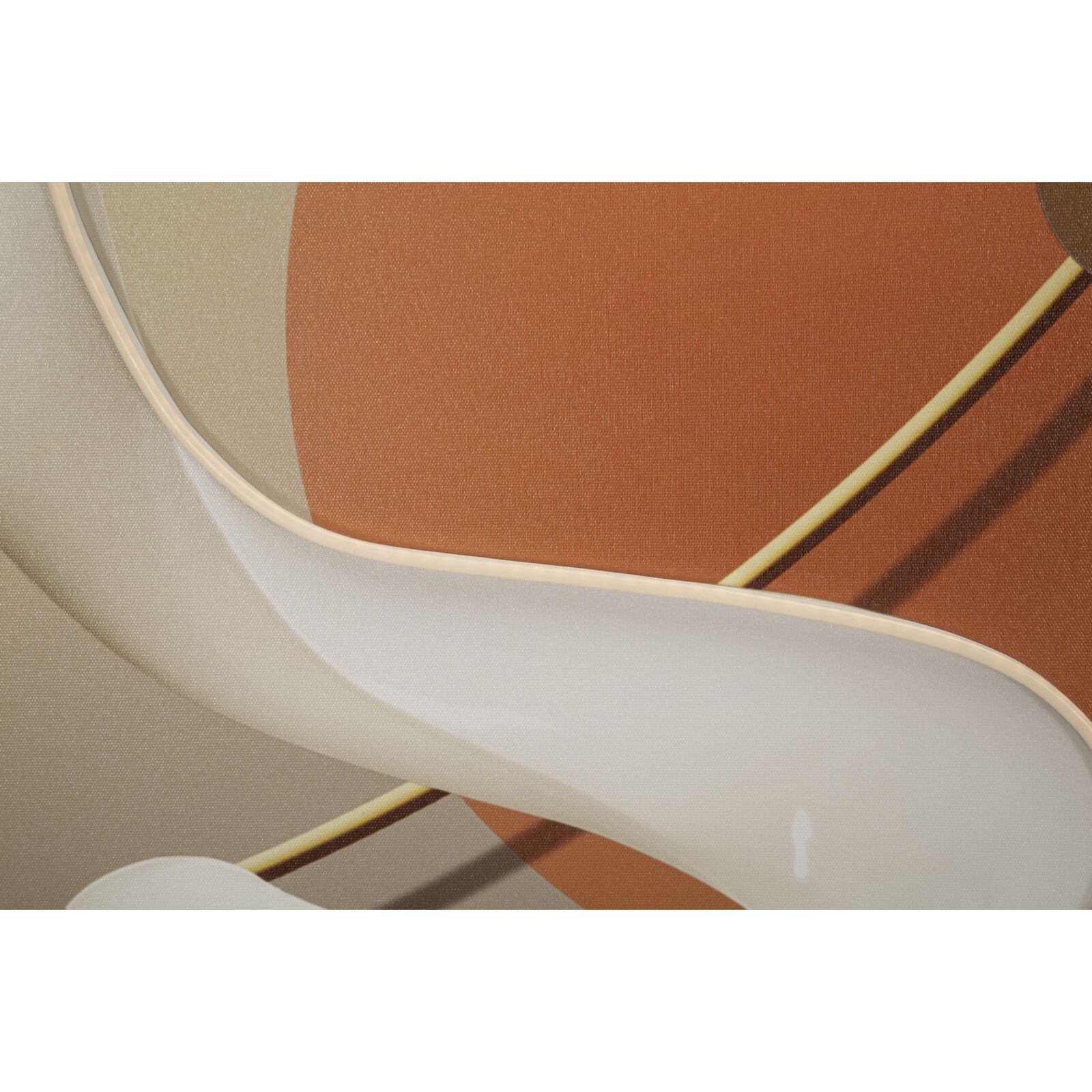 STAMPA C/LED SU TELA ABSTRACT -B- CM 80X4X120