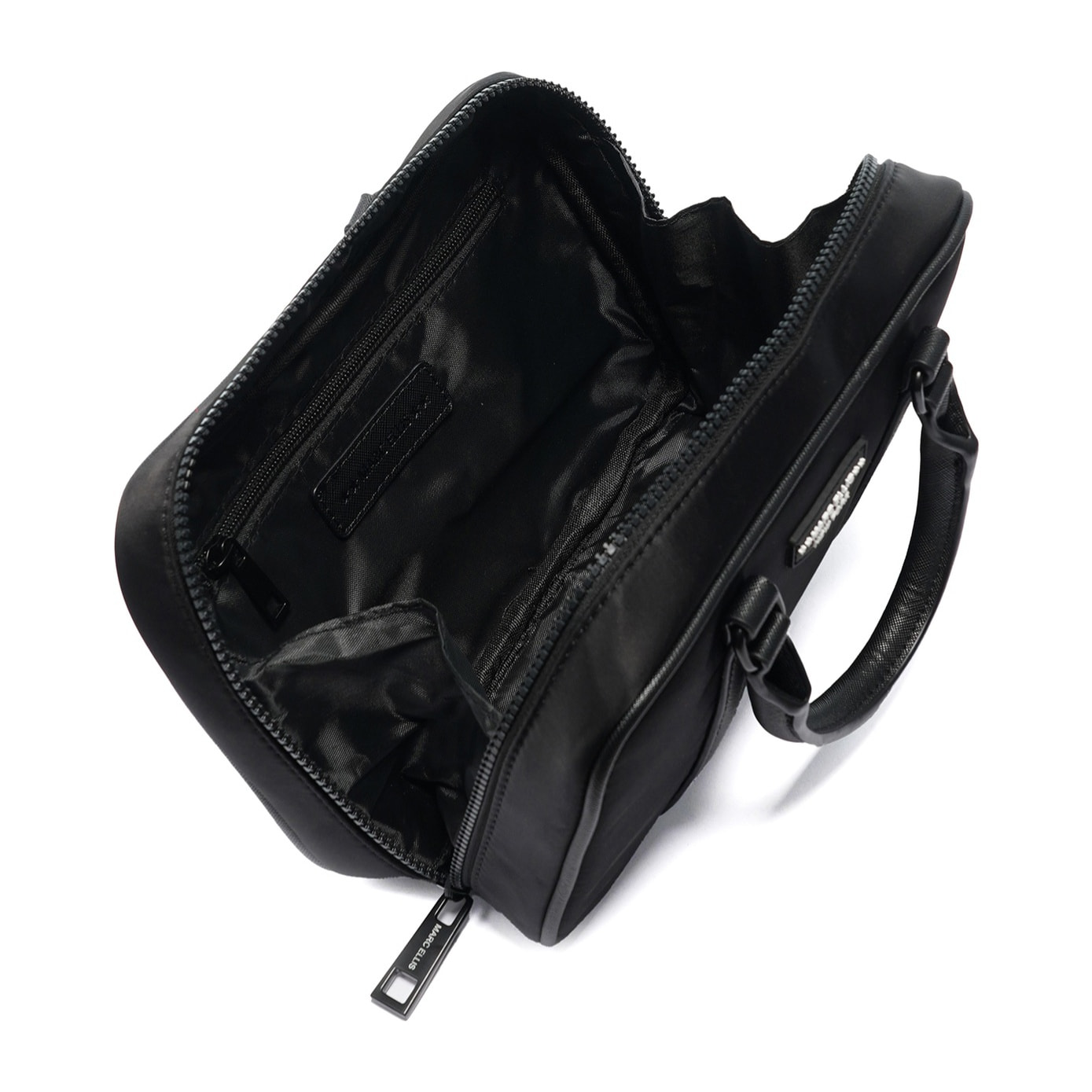 Borsa a mano da donna - Modello False - 100% poliestere - 24.0 x 15.5 x 7.0 cm