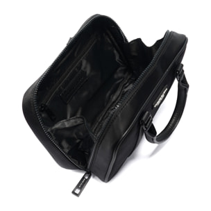 Borsa a mano da donna - Modello False - 100% poliestere - 24.0 x 15.5 x 7.0 cm