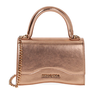 Minibag rosa oro a mano