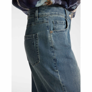 Elena Mirò - Jeans carrot, "Carol" - Azzurro