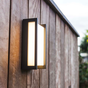 Applique murale secteur QUBO GREY LED H2