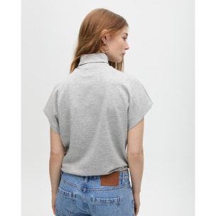 T-Shirt Collo Alto Vita Regolabile