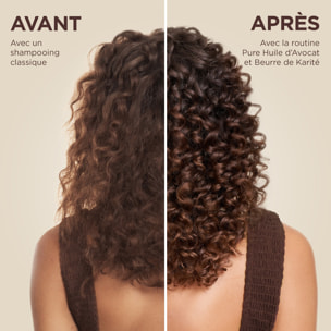 Garnier Ultra Doux Coffret Routine Avocat et Beurre de Karité (Shampooing 300ml, Après-shampooing 250ml, Masque 340ml)