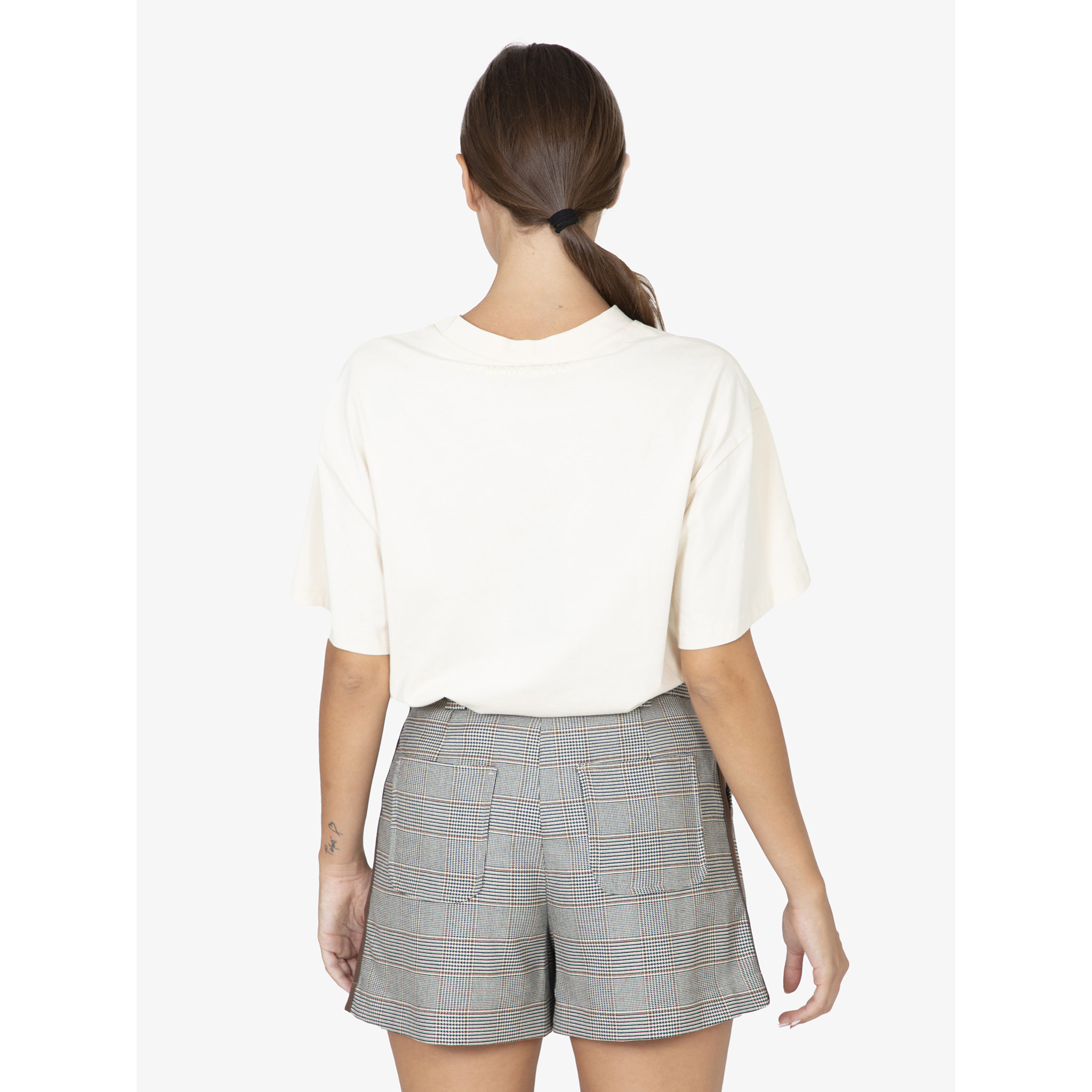 T-Shirt da donna Made in Italy - Modello Celeste - 100% Cotone