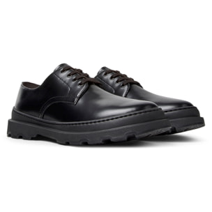 Zapatos de cordones - CAMPER Brutus+ - Negro - Cuero liso