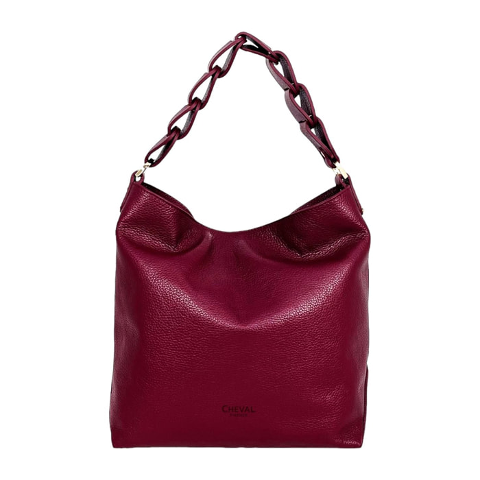 Bolso de hombro Cheval Firenze Lily Burdeos