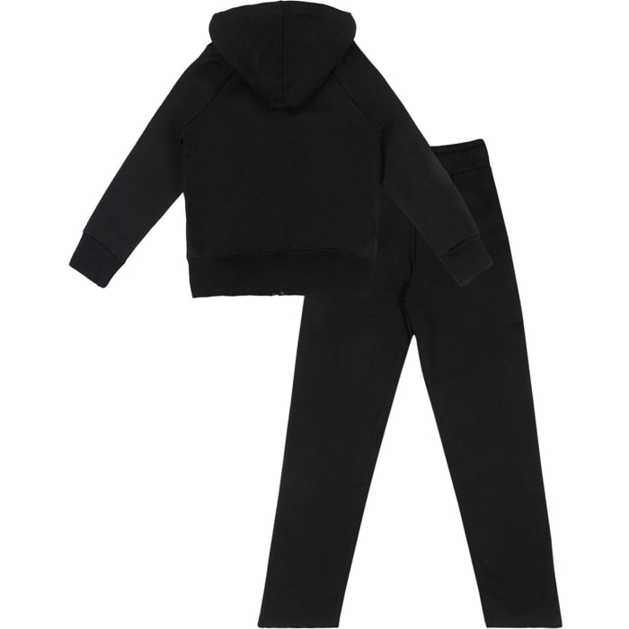 Chándal de invierno para niña 'Relaxed' con capucha y cremallera