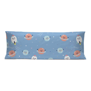 Funda de almohada 45x110 cm (cama de 90 cm) PLANETAS