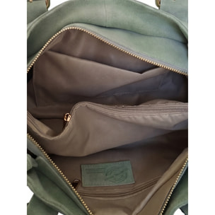 Borsa a mano da donna Made in Italy - Modello Lumena Lux - 100% pelle - 20.0 x 21.0 x 33.0 cm