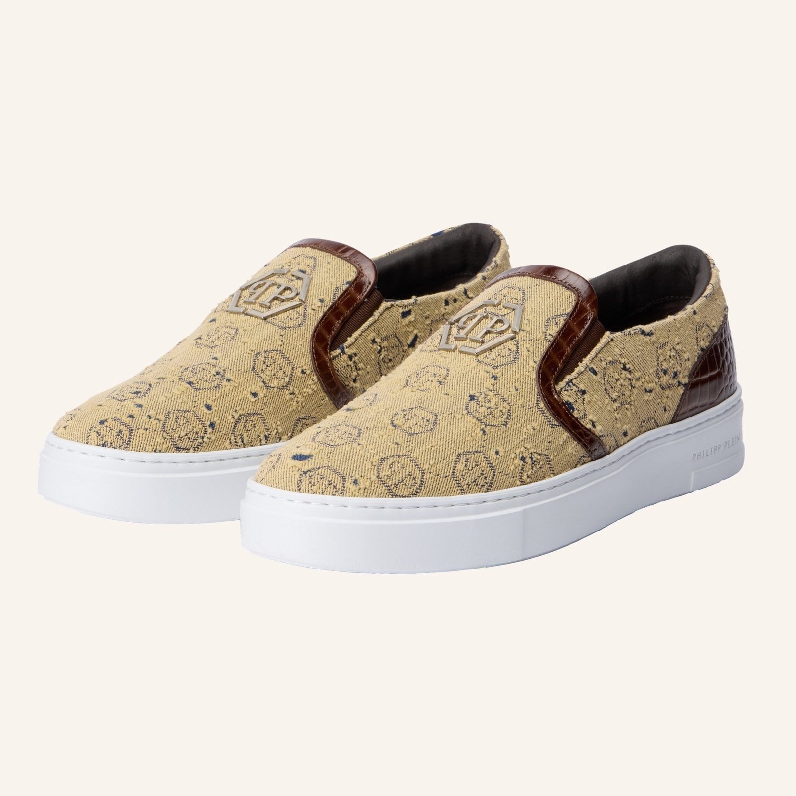 PHILIPP PLEIN Plataforma Slip On MONOGRAM