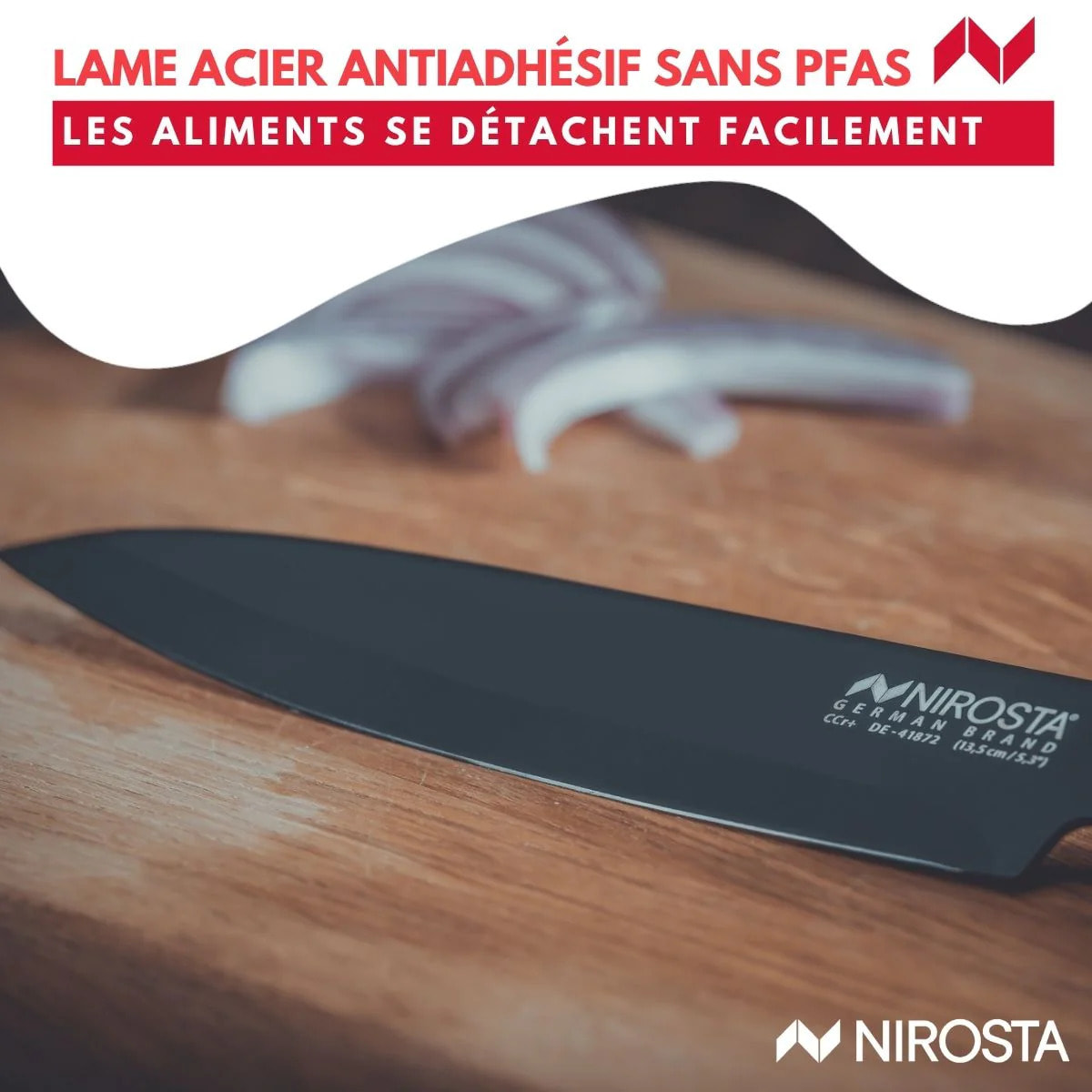 Couteau d’office universel 24 cm Nirosta Flow