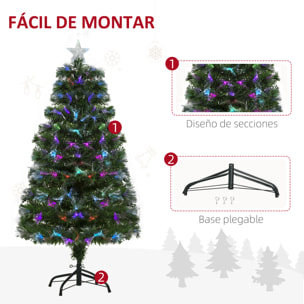 árbol de Navidad Medidas 120/150/180/210cm DECORACIÃ“N INCLUÃƒÂDA Abeto Navidades