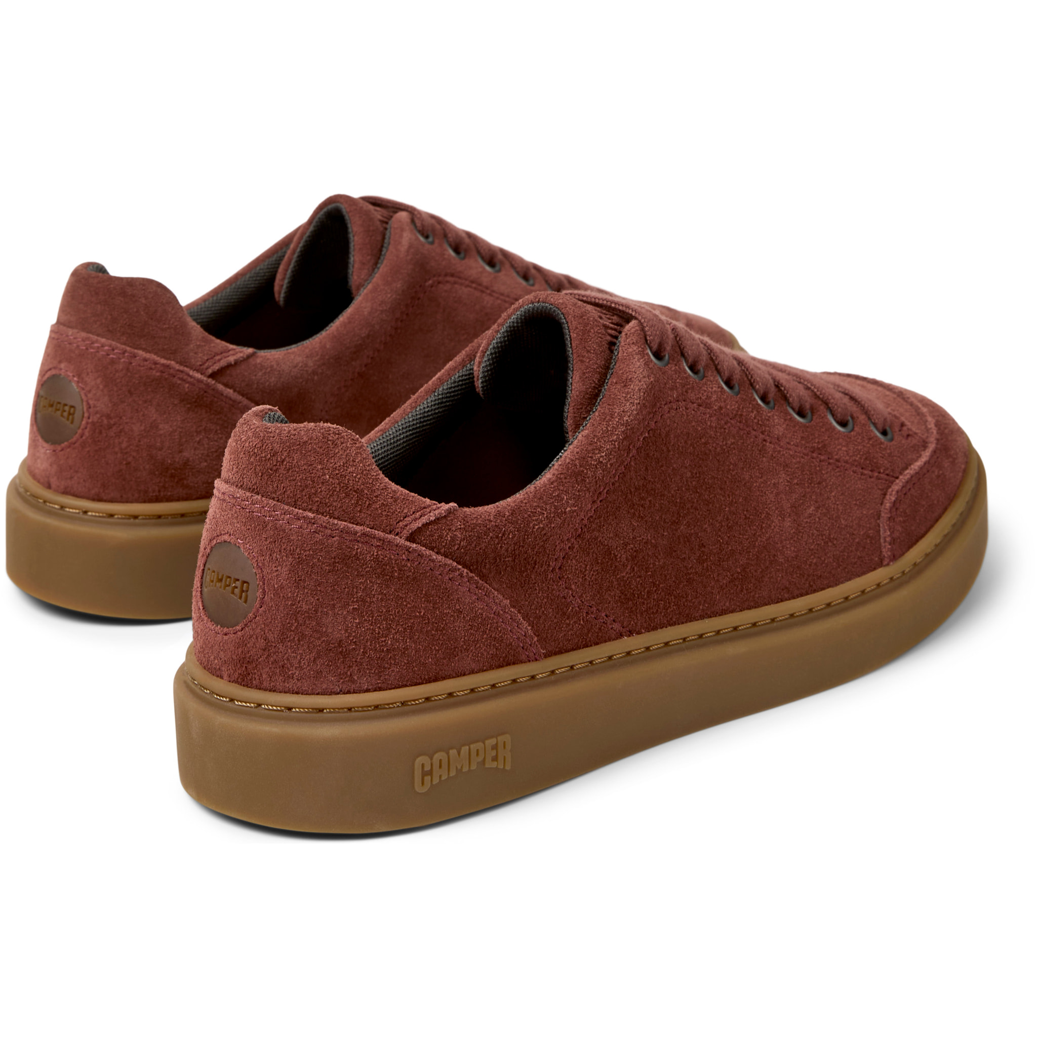 Sneakers - CAMPER Runner Twentyfive - Bordeaux - Pelle scamosciata