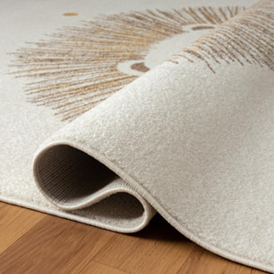 Tapis enfant Lion beige Tuco