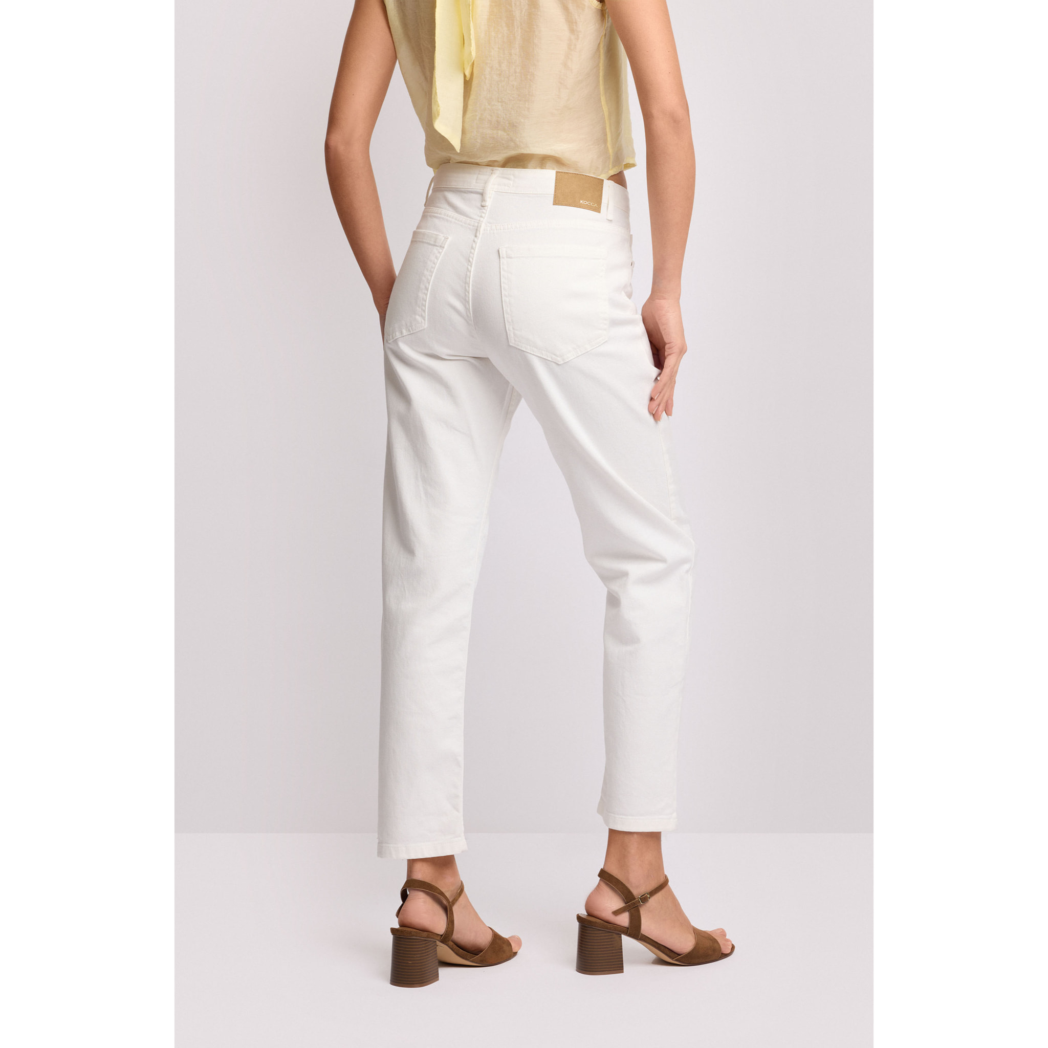 Kocca - Pantaloni slim fit Donna, Tinta unita