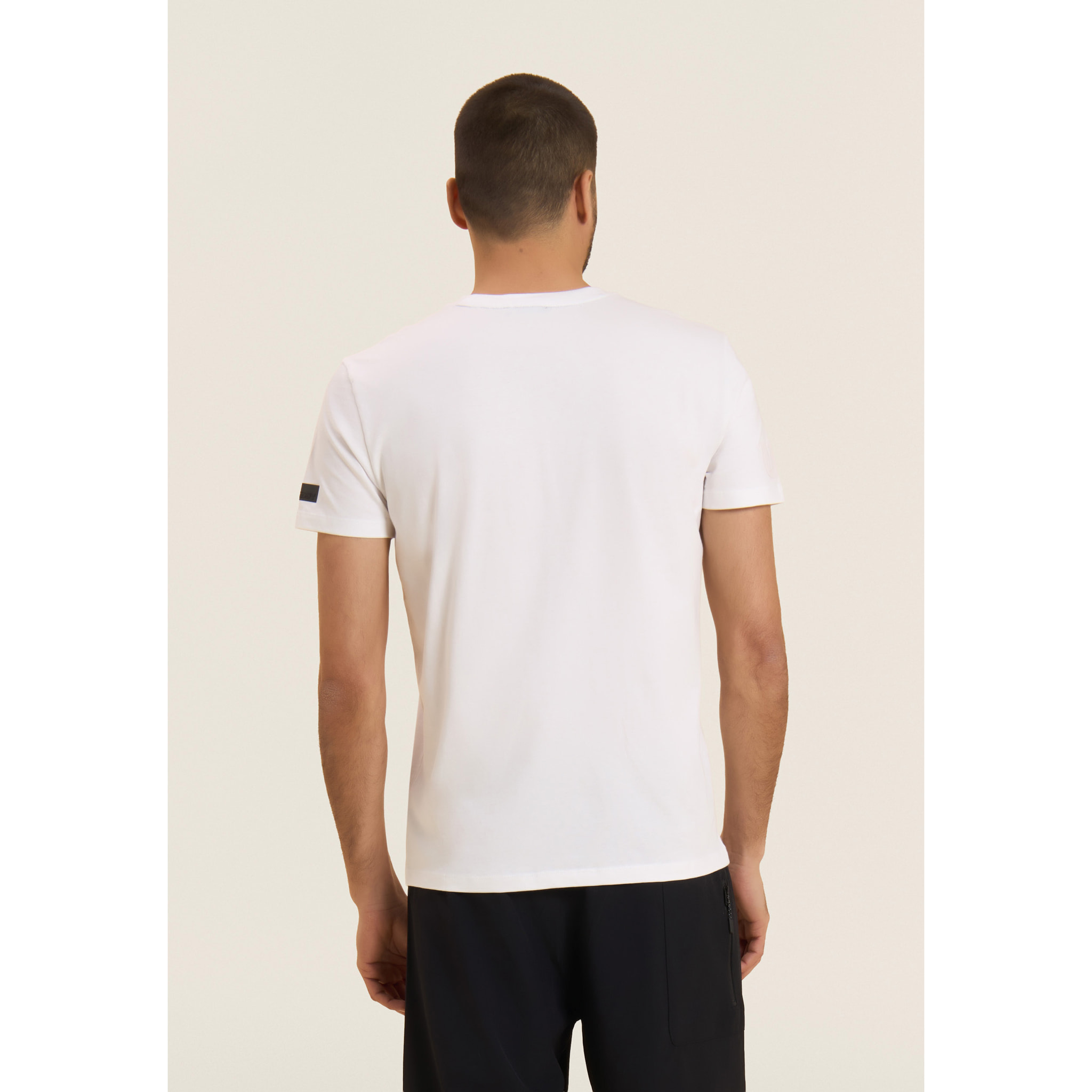 T-shirt Regular con Stampa Urban Tech