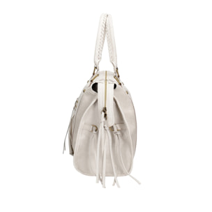Borsa a spalla da donna - Modello Clara - Vera pelle - 41.0 x 28.0 x 13.0 cm