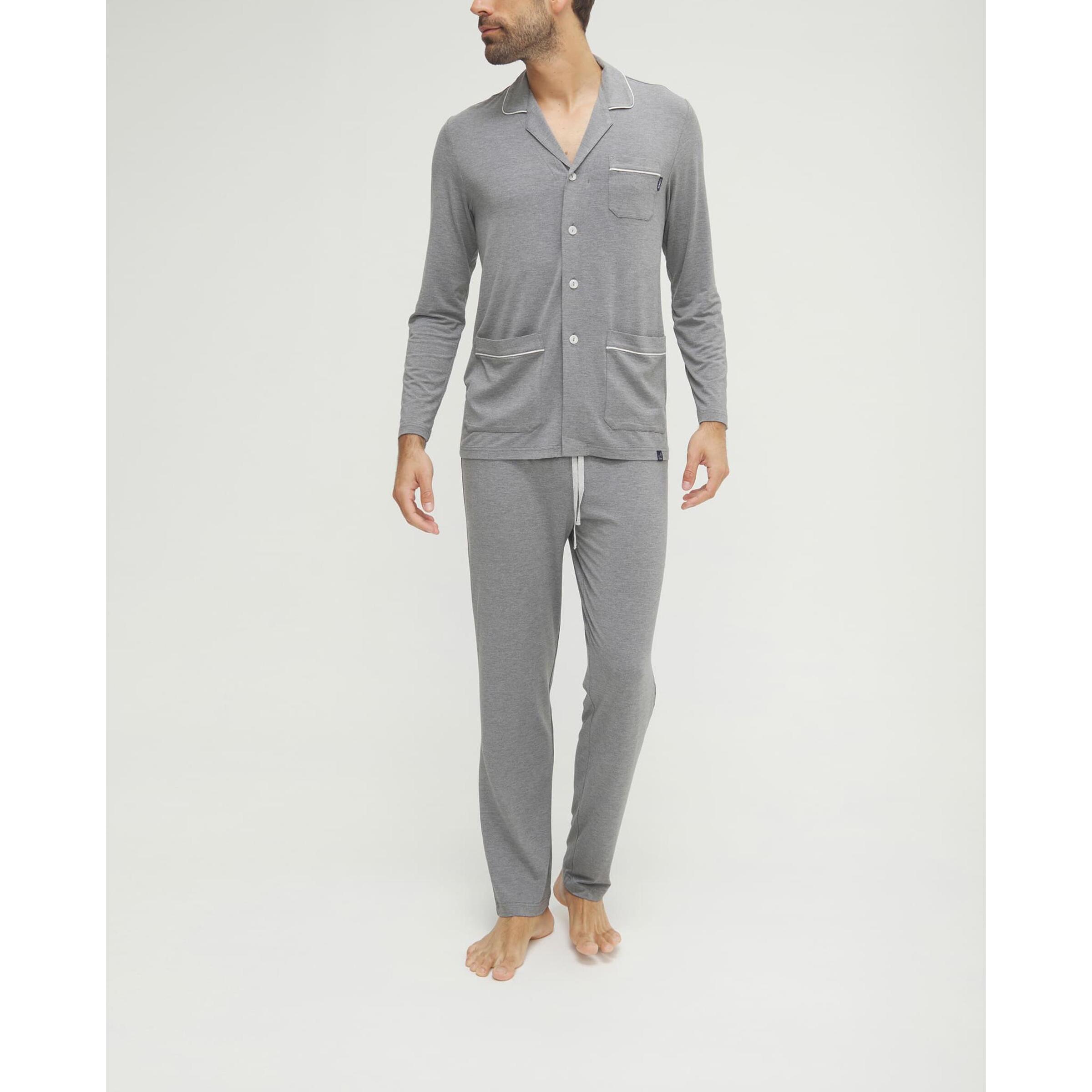 Pijama hombre modal abierto