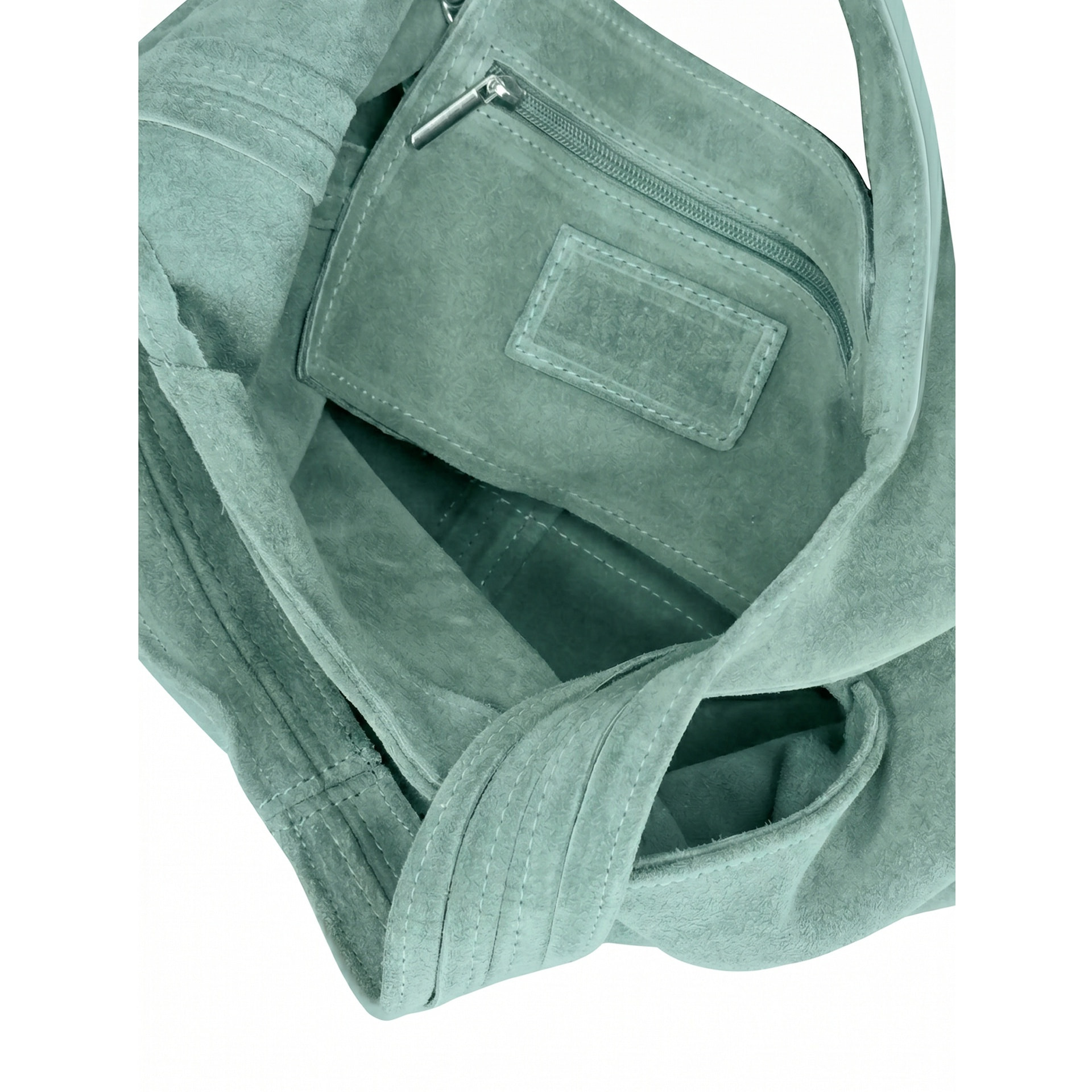 Borsa a mano da donna Made in Italy - Modello Valeria Chic - 100% pelle - 40.0 x 35.0 x 15.0 cm