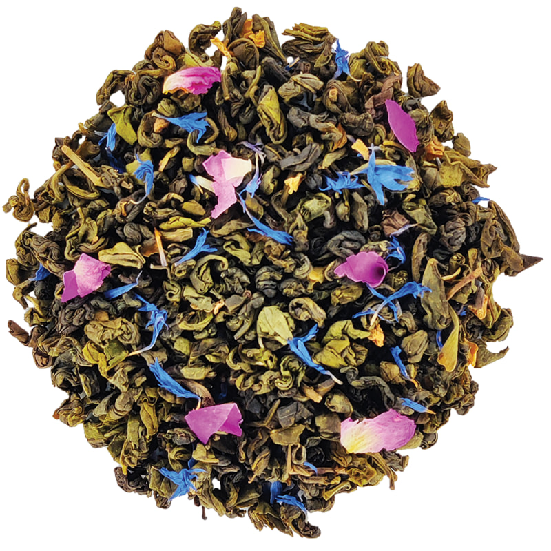 Lendemain de Fête - Thé Vert Bio Menthe Fruits Exotiques - Vrac 1kg