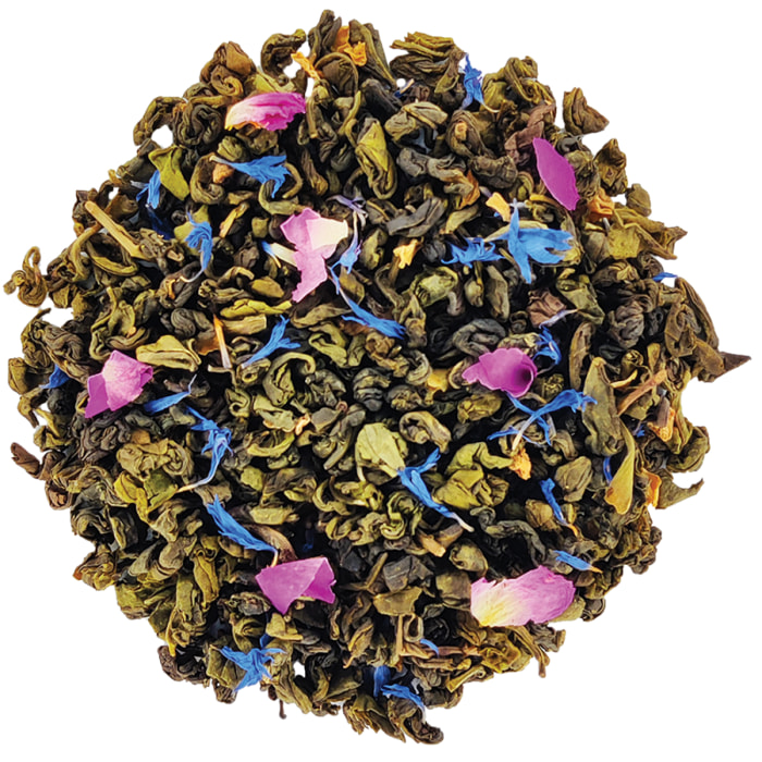 Lendemain de Fête - Thé Vert Bio Menthe Fruits Exotiques - Vrac 1kg