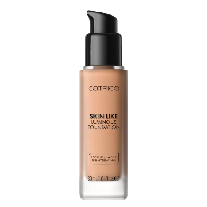 Skin Like Luminous Foundation - Fond de Teint Lumineux Formule Ultra-Fluide Waterproof 30ml
