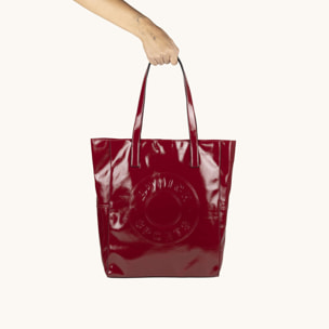 MH FW25 SHOPPER C/RED