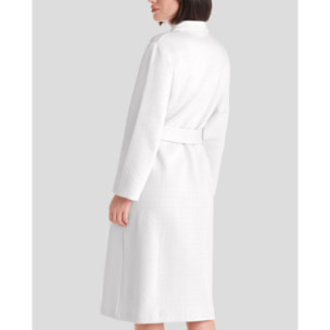 Bata larga mujer punto cómoda y cálida