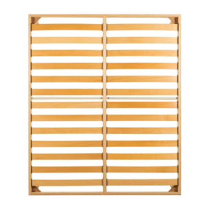 Rete a doghe in faggio mod. Flexy mis. 120x190 con doghe in legno di faggio