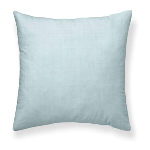 Housse de coussin 100% coton Bleu 50x50 cm