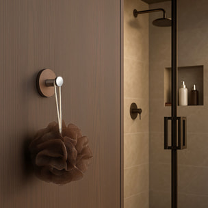 Crochet mural pour serviette PUNT Bois Spirella