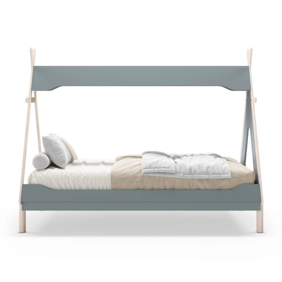 Cama Tipi Nest Verde Brent - Oak Soft