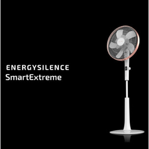 Cecotec Ventilateur sur Pied EnergySilence 1030 SmartExtreme. 28 W, Moteur DC, 3