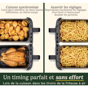 Friteuse sans huile CUISINART Trizone AFT13XSSE