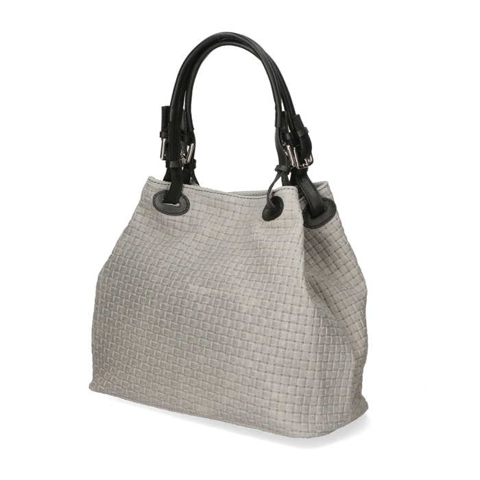 Borsa Shopper da donna - Modello Araminta - Vera Pelle - 32.0 x 29.0 x 17.0 cm