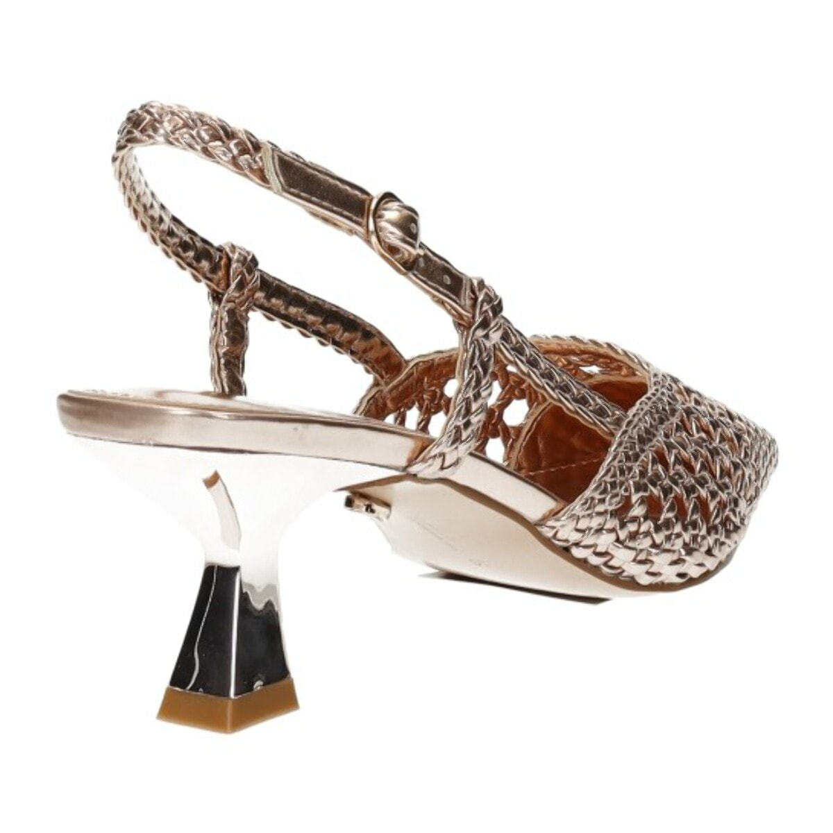 Décolleté sling back Donna Tata Italia Dorato