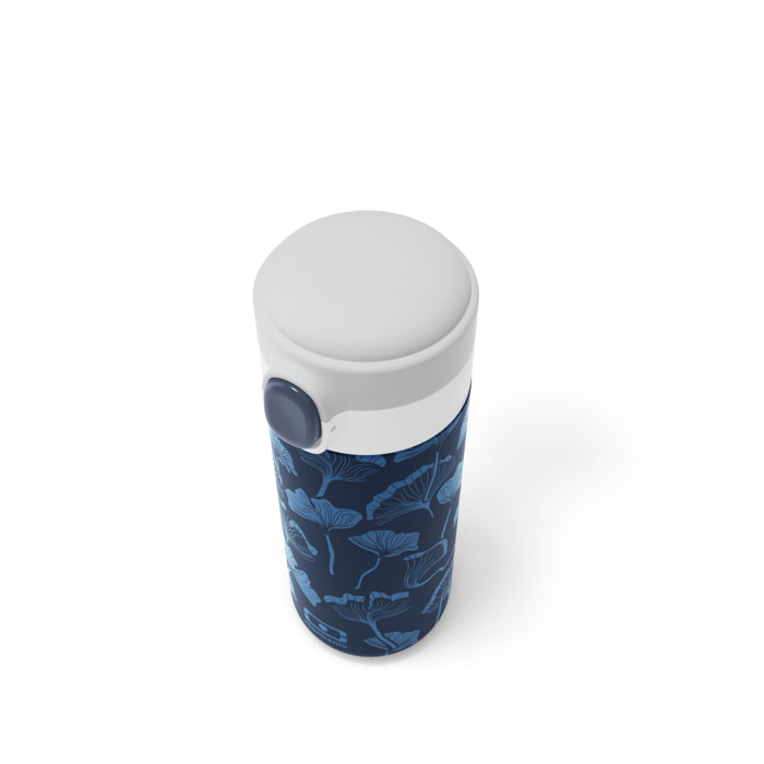 Gourde isotherme à bec verseur Pop 360ml Bleu Ginkgo