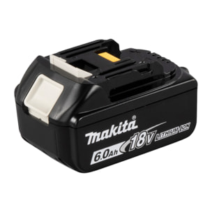 MAKITA Power Pack 18 V 6 Ah Li-Ion 2 baterías BL1860B + 1 cargador + caja MAKPAC - 198116-4
