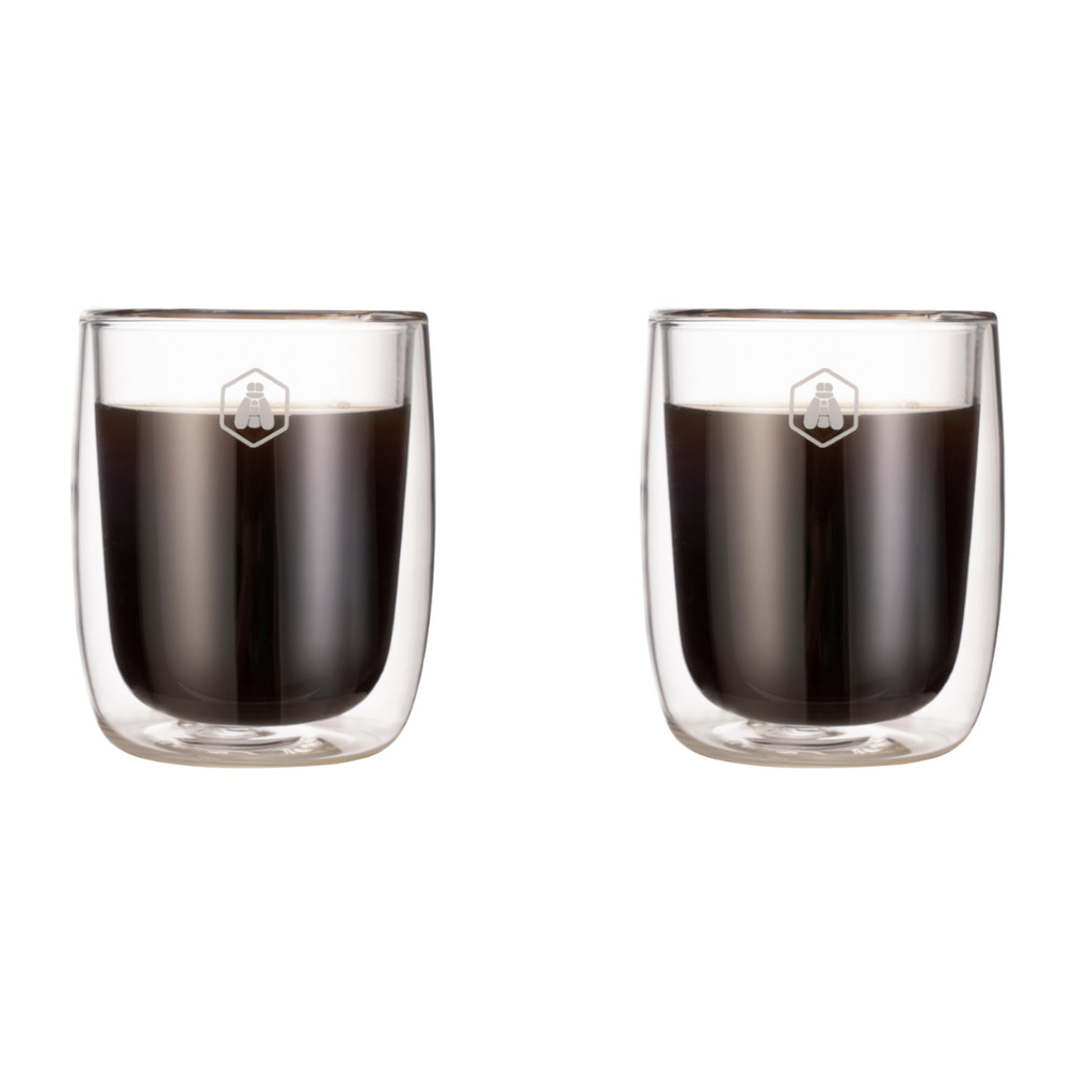 2 tasses à cappuccino double paroi - 250ml