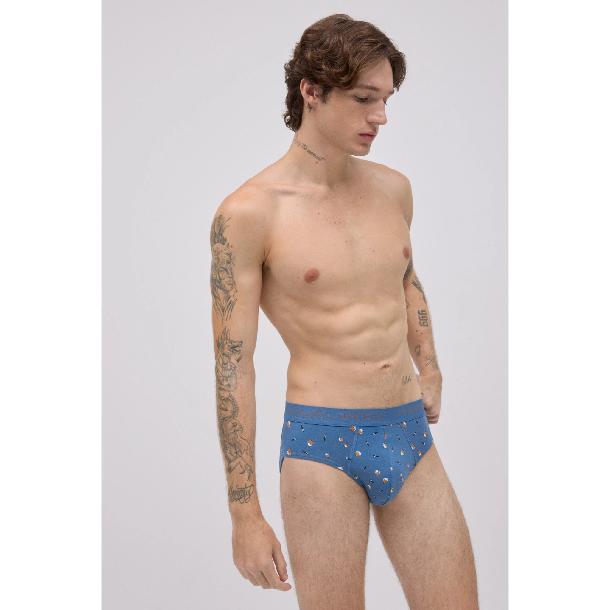 Confezione da 2 slip stampati