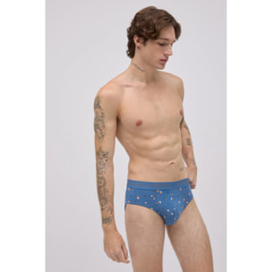 Confezione da 2 slip stampati