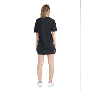Camiseta maxi de manga corta de mujer brillante