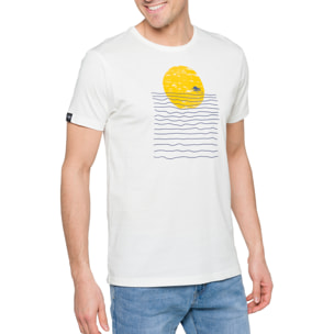 T-shirt in cotone 150 gr Heatwave Hot Buttered Bianco