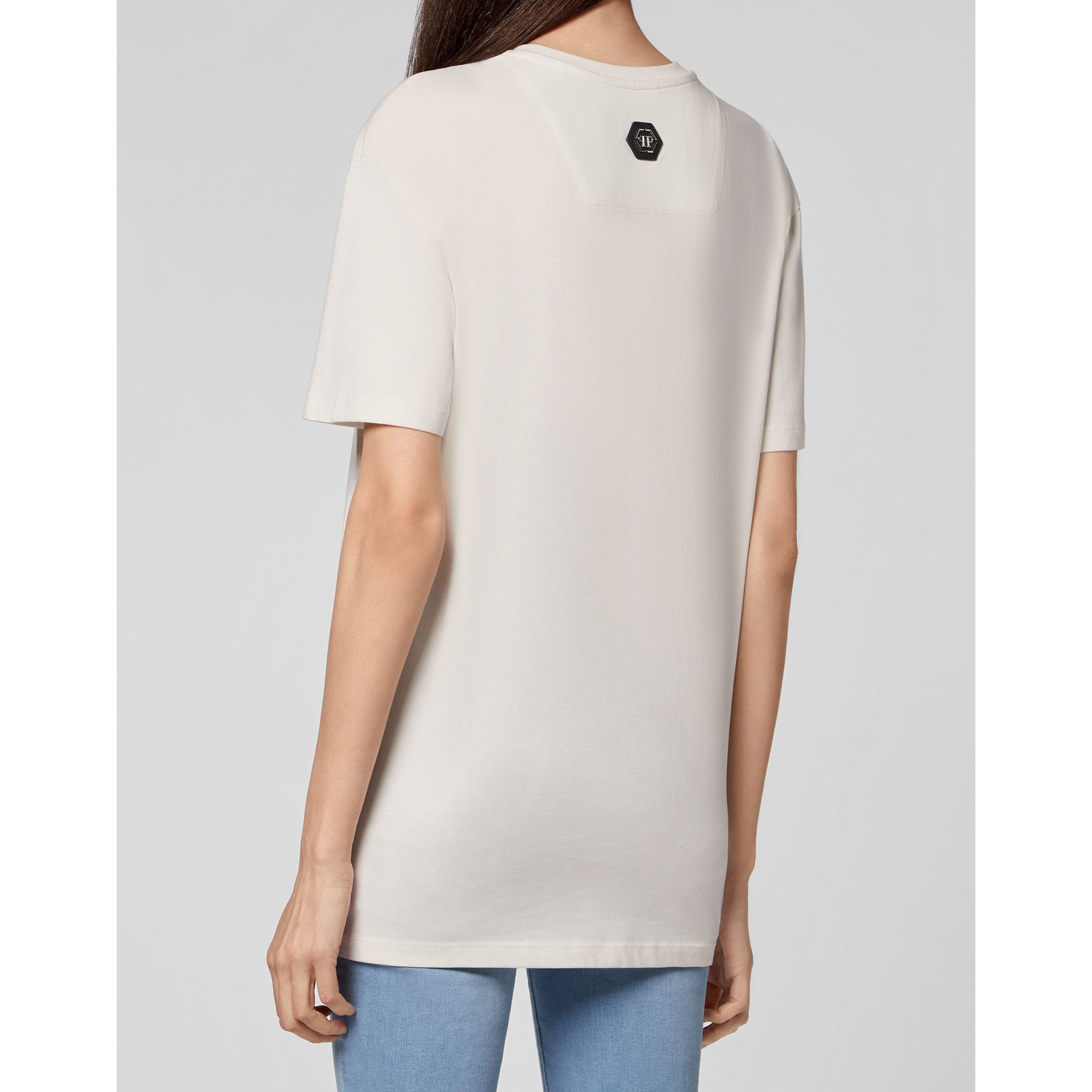 PHILIPP PLEIN T-Shirt Round Neck SIGNATURE