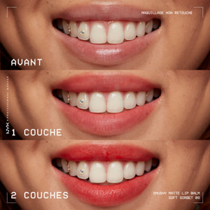 NYX Professional Makeup Smushy baume à lèvres teinté Sweet Smack